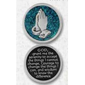 Companion Coin w/Praying Hands & The Serenity Prayer (Retail Packaging)